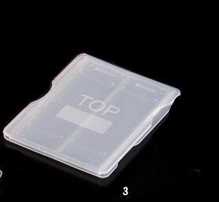 Контейнер для предметних скелець для зберігання і транспортування розміром 84х71х6 мм поліпропіленовий для двох предметних скелець